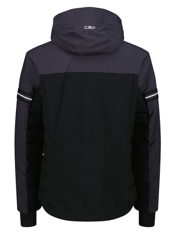 Ski-/ Snowboardjacke in Anthrazit/ Schwarz