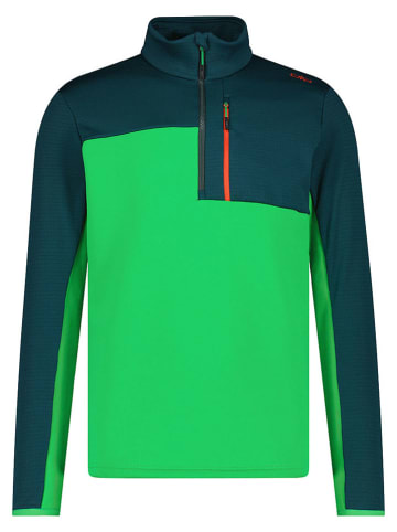 Bluza polarowa w kolorze zielonym