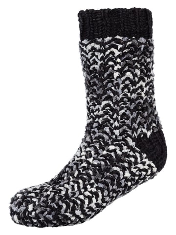 ABS-Socken in Schwarz/ Grau