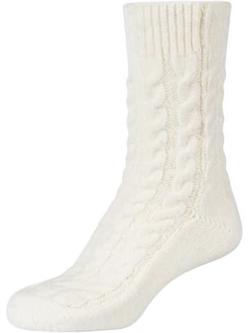 2er-Set: Socken in Creme