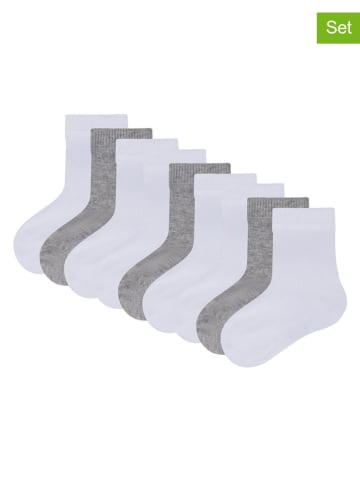 9er-Set: Socken in Hellblau/ Grau