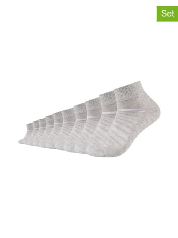 10er-Set: Socken in Grau