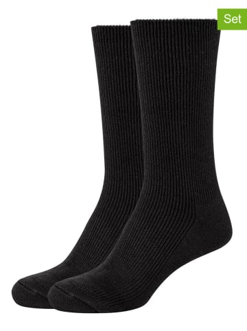 2er-Set: Socken in Schwarz