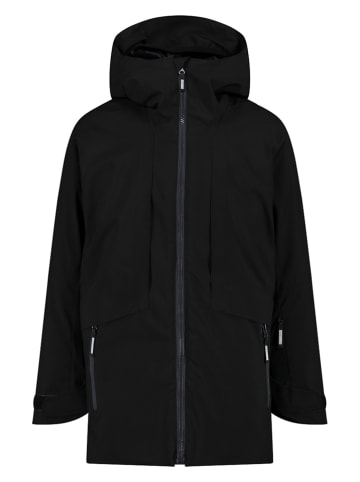 Ski-/snowboardjas "Fix Hood" zwart