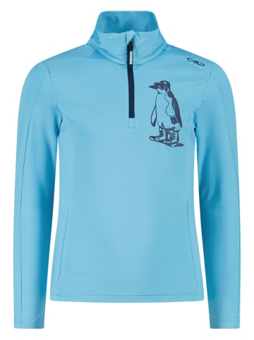 Funktionslongsleeve in Hellblau