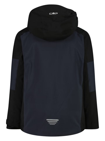 Ski-/snowboardjas "Fix Hood" zwart