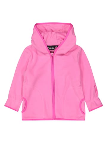 Fleece vest lichtroze