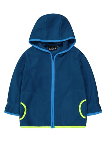Fleece vest blauw