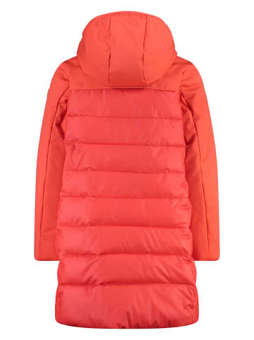 Parka funkcyjna w kolorze czerwonym