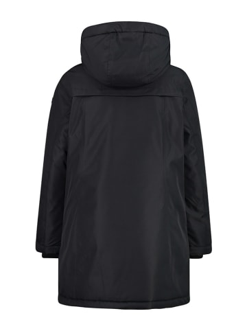 Parka funkcyjna w kolorze czarnym