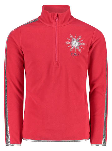Fleece trui rood