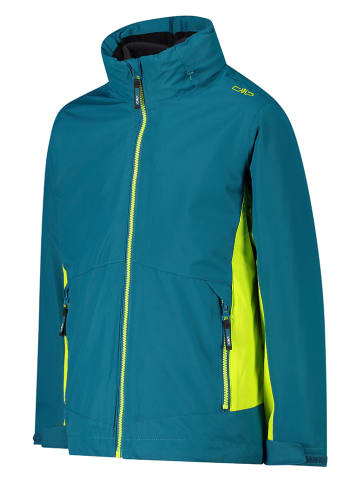 3in1-Funktionsjacke in Blau/ Schwarz
