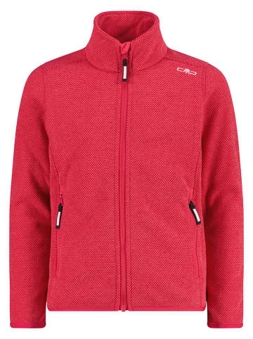 Fleecejacke in Rot