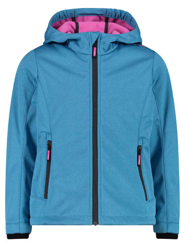 Softshelljas blauw