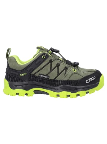 Leder-Trekkingschuhe "Rigel" in Khaki
