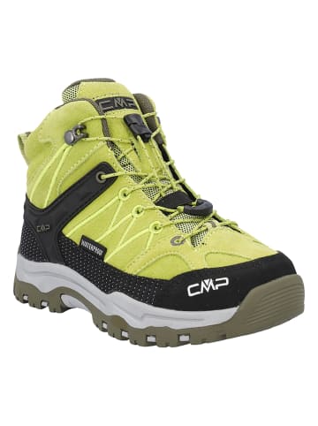 Leder-Trekkingschuhe "Rigel Mid" in Grün