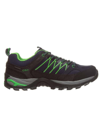 Trekkingschuhe "Rigel" in Dunkelblau/ Grün
