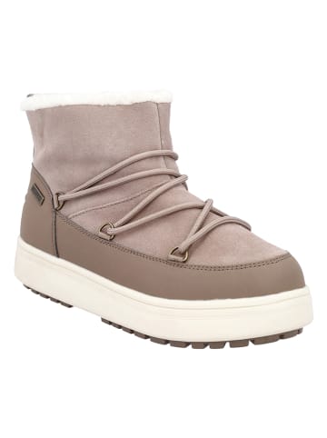 Leren winterlaarzen "Kayla" beige