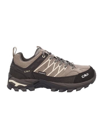 Leren trekkingschoenen "Rigel" lichtbruin/zwart