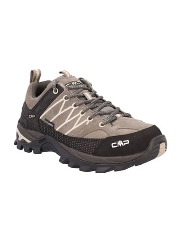 Leren trekkingschoenen "Rigel" lichtbruin/zwart
