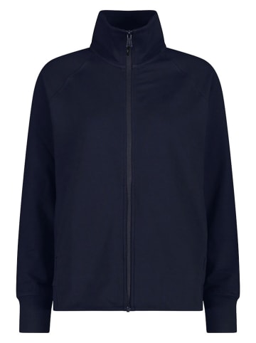 Sweatjacke in Dunkelblau