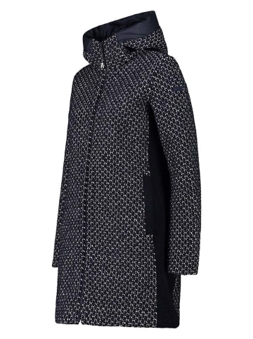 Parka funkcyjna w kolorze granatowym