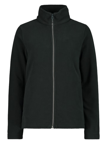 Fleece vest donkergroen