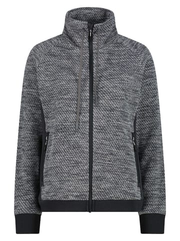 Fleece vest grijs