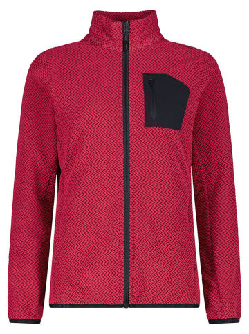 Fleecejacke in Beere