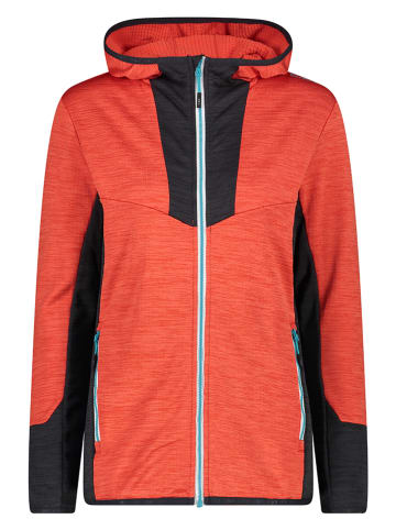Kurtka polarowa w kolorze pomarańczowym