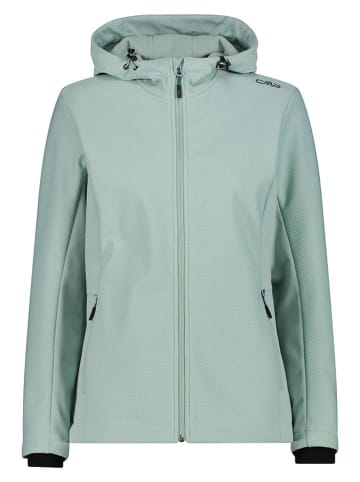 Softshelljacke in Mint