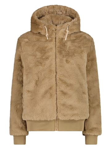 Teddyjacke in Camel