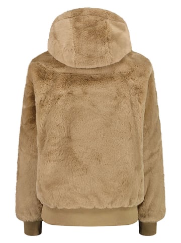 Teddyjacke in Camel