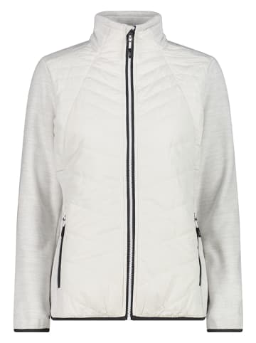 Hybridjacke in Weiß