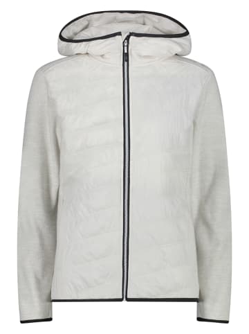 Hybridjacke in Weiß