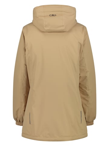 Parka w kolorze beżowym