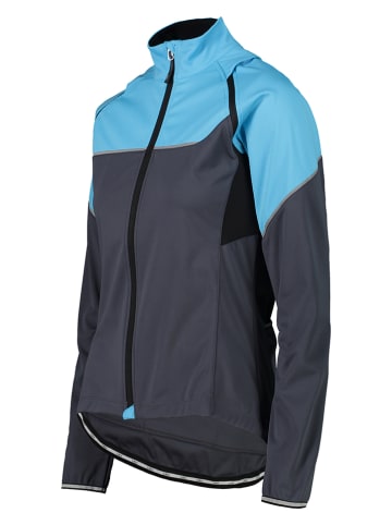 2in1-Softshelljacke in Anthrazit