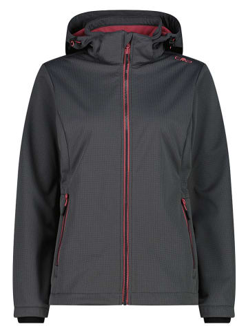 Softshelljacke in Dunkelgrau