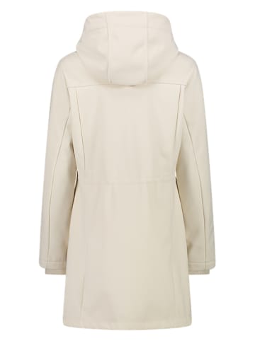 Softshellparka in Creme