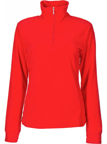 Fleecepullover in Rot
