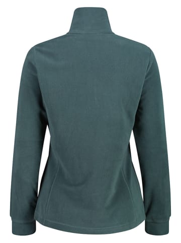 Fleece trui petrol