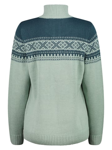Pullover in Mint/ Petrol