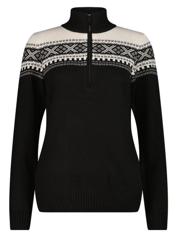 Pullover in Schwarz/ Weiß