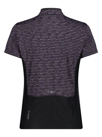 Fietsshirt paars/zwart