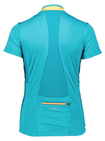 Fietsshirt turquoise