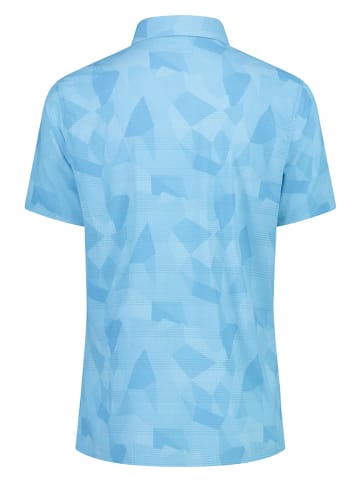 Functionele blouse blauw