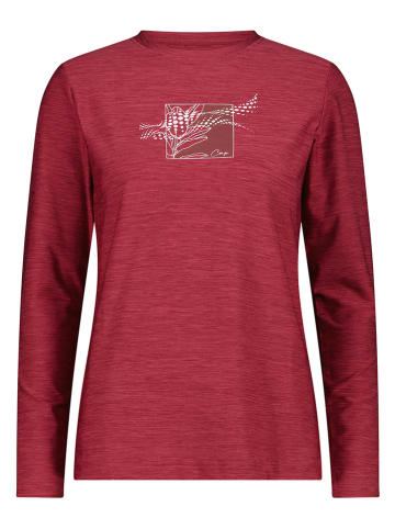 Functionele longsleeve rood