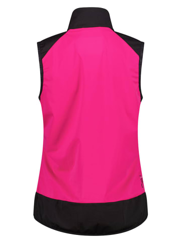 Funktionsweste in Pink/ Schwarz