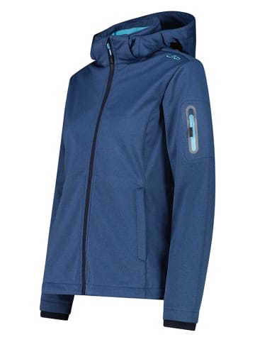 Softshelljacke in Dunkelblau