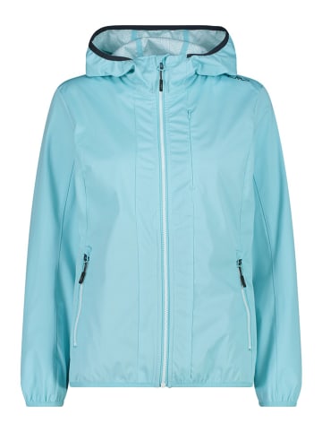 Softshelljas turquoise